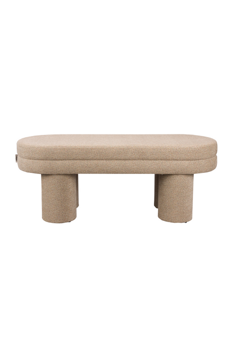 Bouclé Upholstered Bench | Dutchbone Fern | OROA.com
