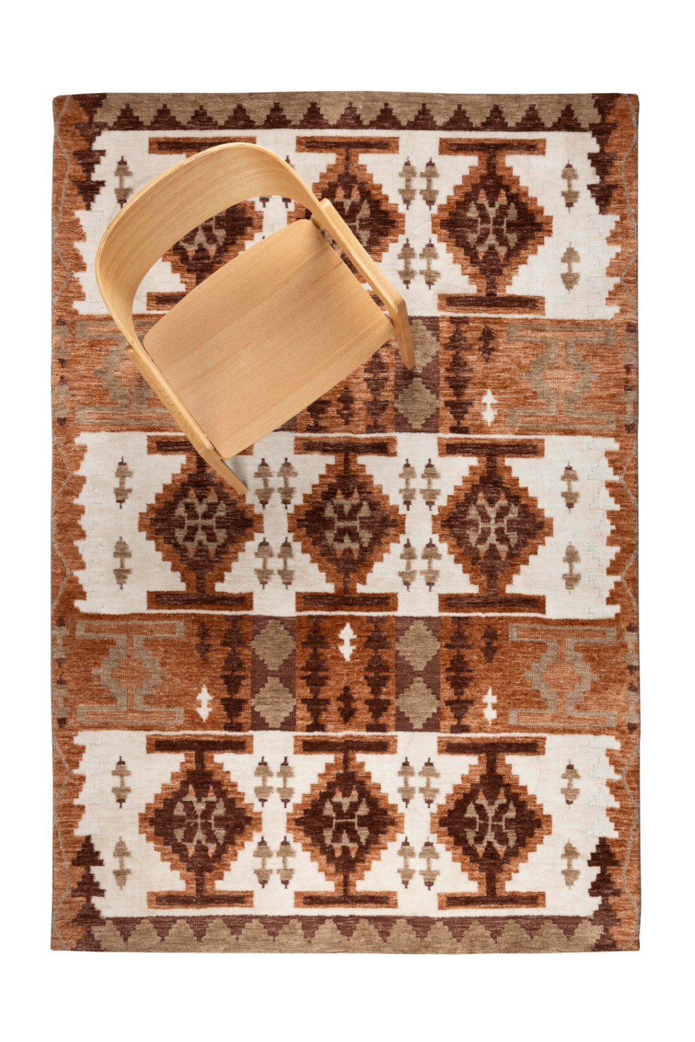 Patterned Woven Carpet | Dutchbone Maron | OROA.com
