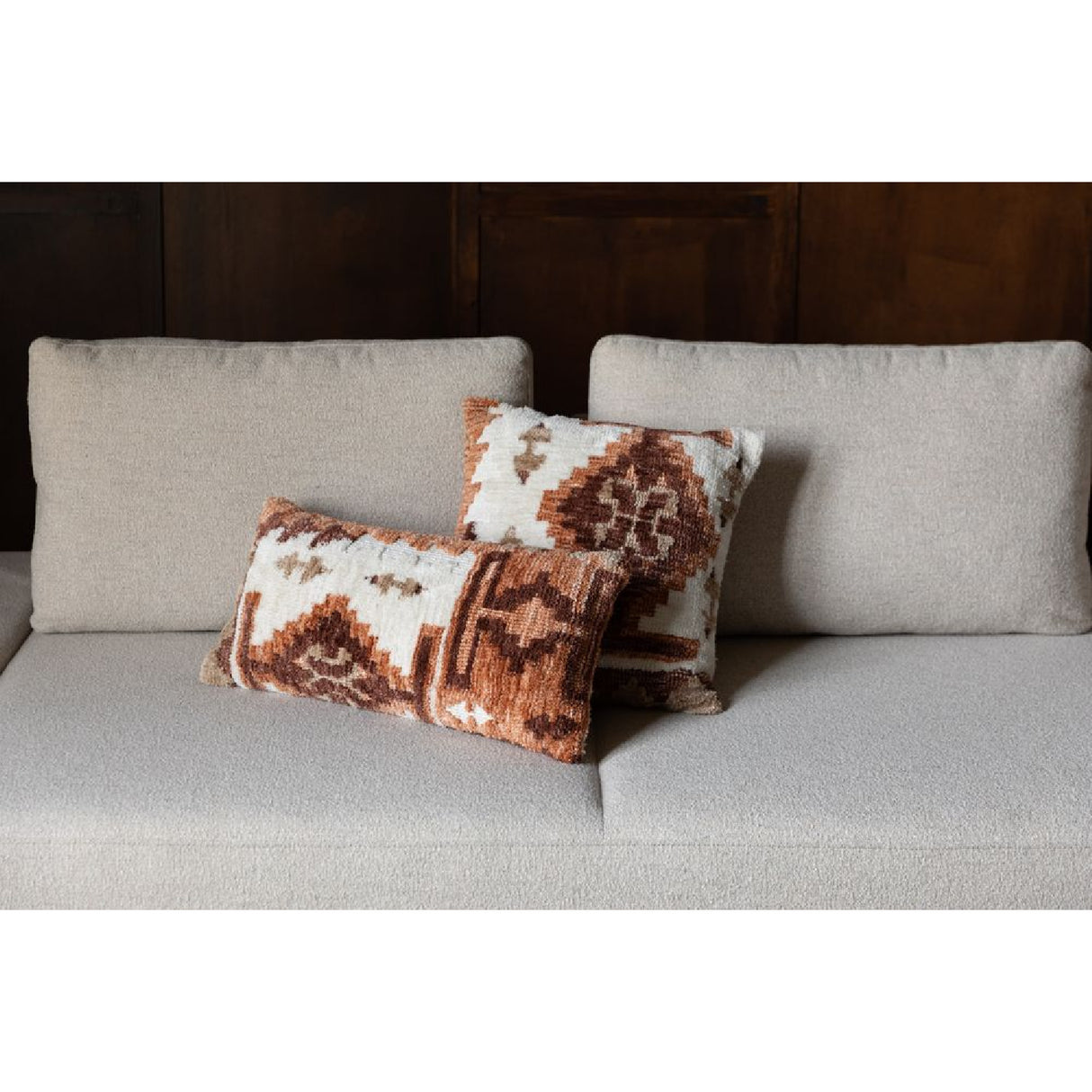   Modern European furniture - Patterned Woven Fabric Cushion - www.oroa.com | Oroa.com