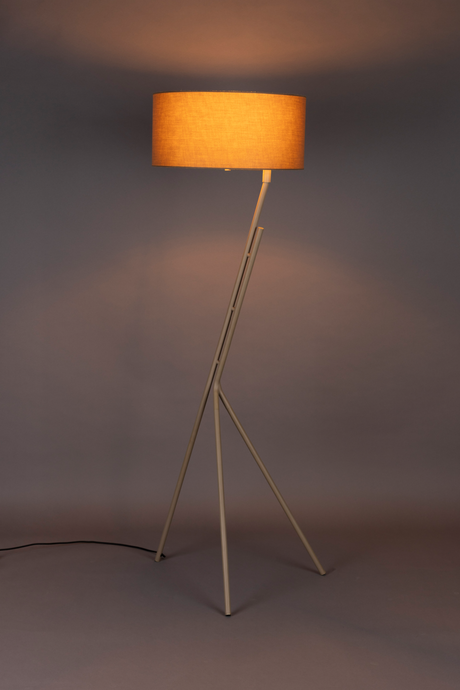 Beige Tripod Floor Lamp | Dutchbone Murphy | OROA.com