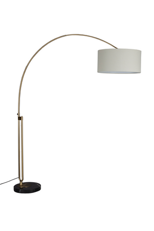 Gold Metal Floor Lamp | Dutchbone Archie | OROA.com