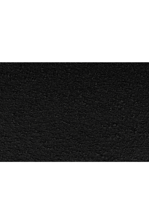 Black Bouclé Curved Lounge Chair | Dutchbone Rodin | Oroatrade.com