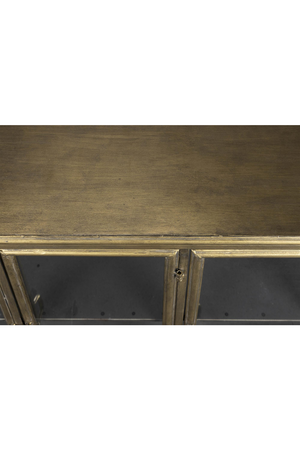 Antique Brass 3-Door Sideboard | Dutchbone Gertlush | OROA.com