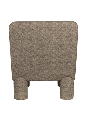 Bouclé Channeled Lounge Chair | Dutchbone Fern | OROA.com
