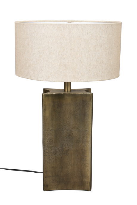 Cream Linen Table Lamp | Dutchbone Rico | OROA.com