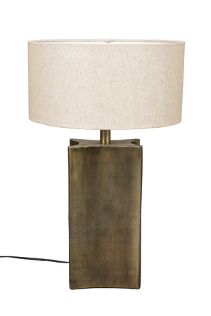 Cream Linen Table Lamp | Dutchbone Rico | OROA.com
