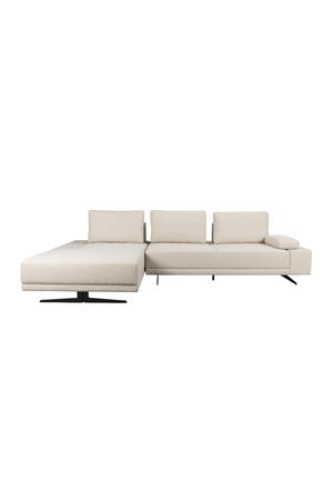 Off White Upholstered Sofa | Dutchbone Shelly | OROA.com