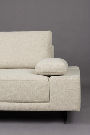Off White Upholstered Sofa | Dutchbone Shelly | OROA.com