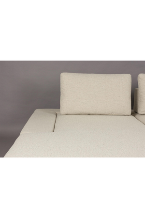 Off White Upholstered Sofa | Dutchbone Shelly | OROA.com