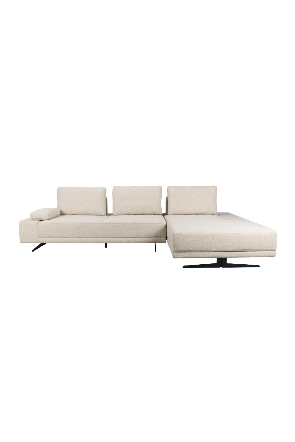 Off White Upholstered Sofa | Dutchbone Shelly | OROA.com