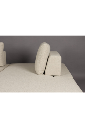 Off White Upholstered Sofa | Dutchbone Shelly | OROA.com