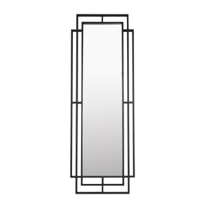   Modern European furniture - Black Metal Framed Mirror - www.oroa.com | Oroa.com