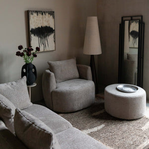   Modern European furniture - Black Metal Framed Mirror - www.oroa.com | Oroa.com