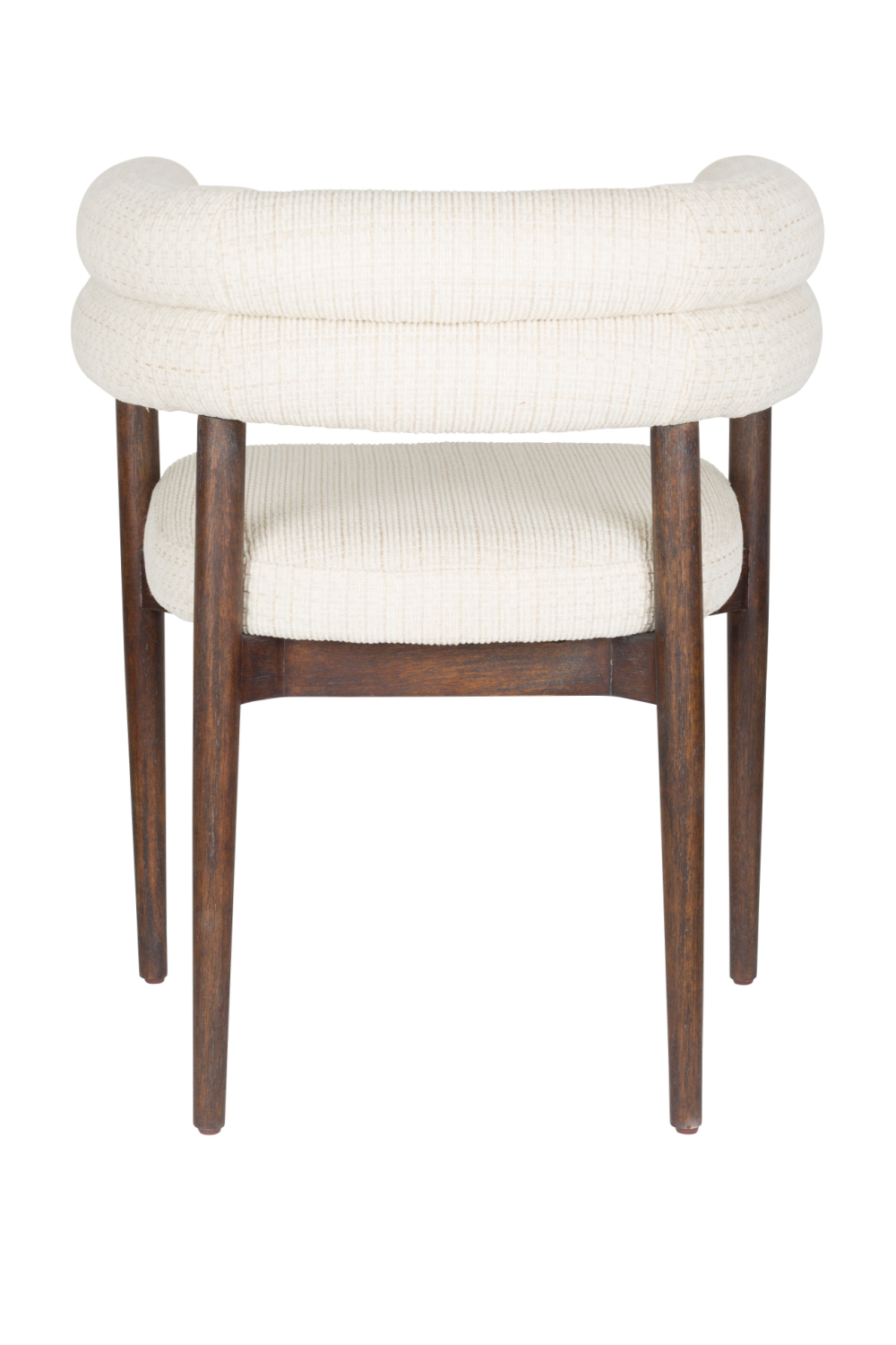 Off-White Curved Dining Chair | Dutchbone Sela | OROA.com