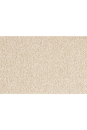 Round Upholstered Ottoman | Dutchbone Rocca | OROA.com