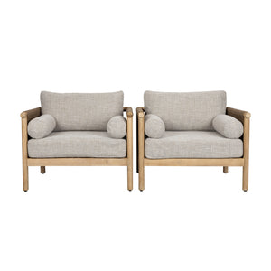   Acacia Outdoor Lounge Chairs (2) | Oroa.com