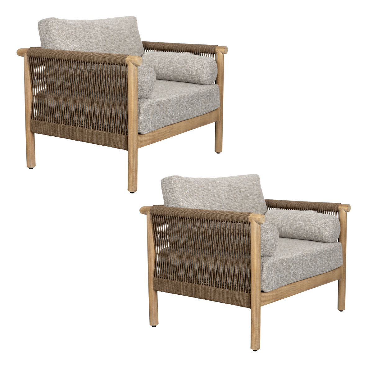  Acacia Outdoor Lounge Chairs (2) | Oroa.com