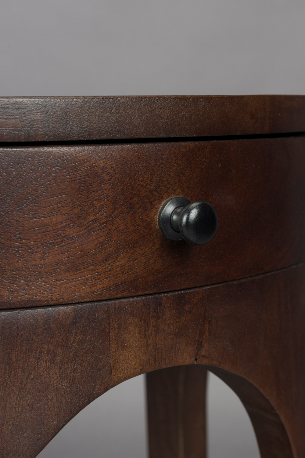 Semi-Circle 1-Drawer Side Table | Dutchbone Belvedere | OROA.com
