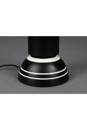 Black Linen Table Lamp | Dutchbone Virgil | Oroa.com