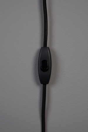 Black Linen Table Lamp | Dutchbone Virgil | Oroa.com