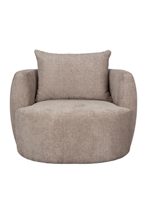 Woven Lounge Barrel Chair | Dutchbone Rocca | OROA.com