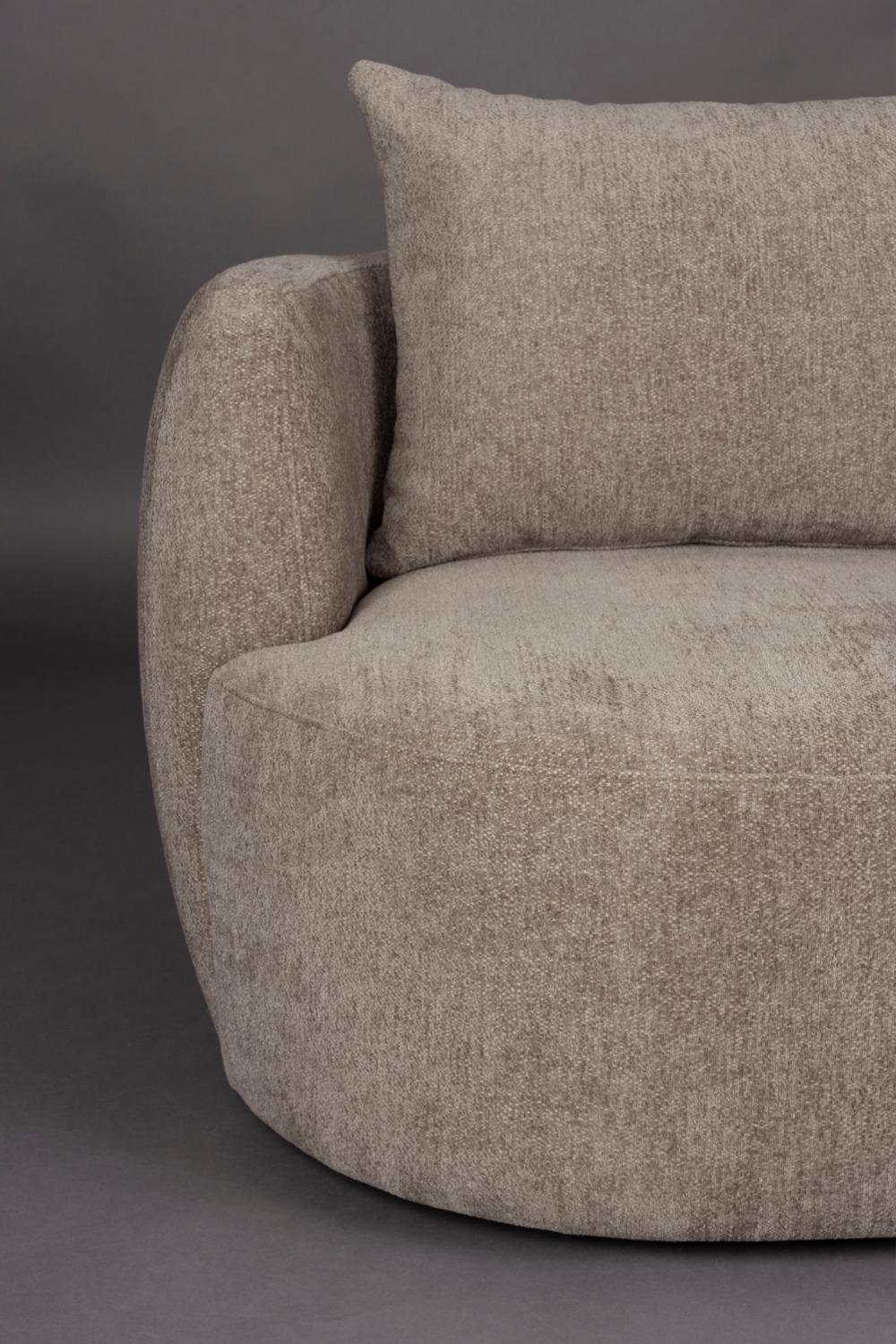 Woven Lounge Barrel Chair | Dutchbone Rocca | OROA.com