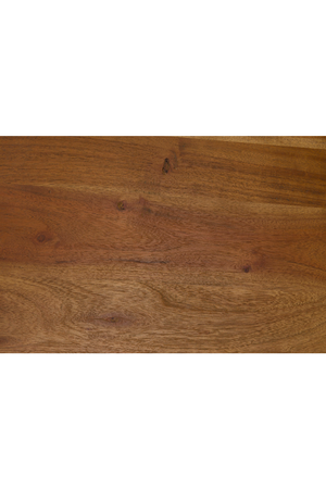 Notched Base Wooden Side Table | Dutchbone Morgan | OROA.com