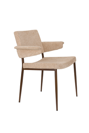 Curved Arm Dining Chair | Dutchbone Portland | OROA.com