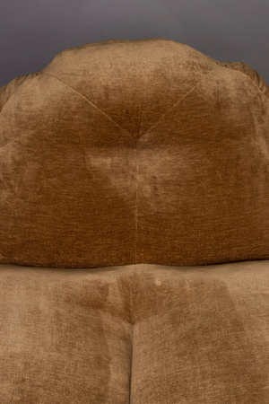 Brown Velvet Lounge Bean Bag | Dutchbone Tombag | OROA.com