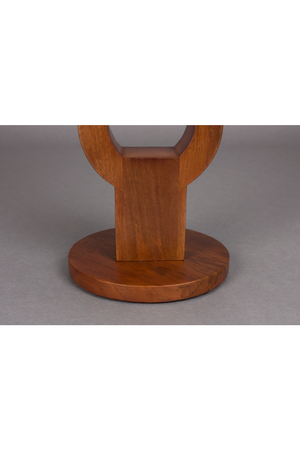 Solid Mango Wood Side Table | Dutchbone Tondo | Oroa.com
