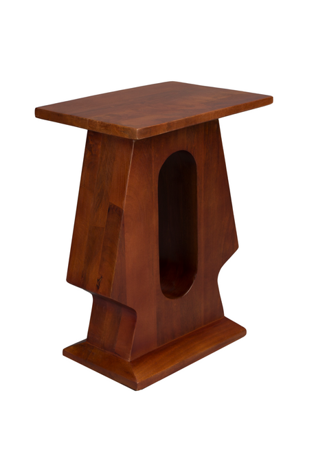 Vintage Style Wooden Side Table | Dutchbone Pilaster | Oroa.com