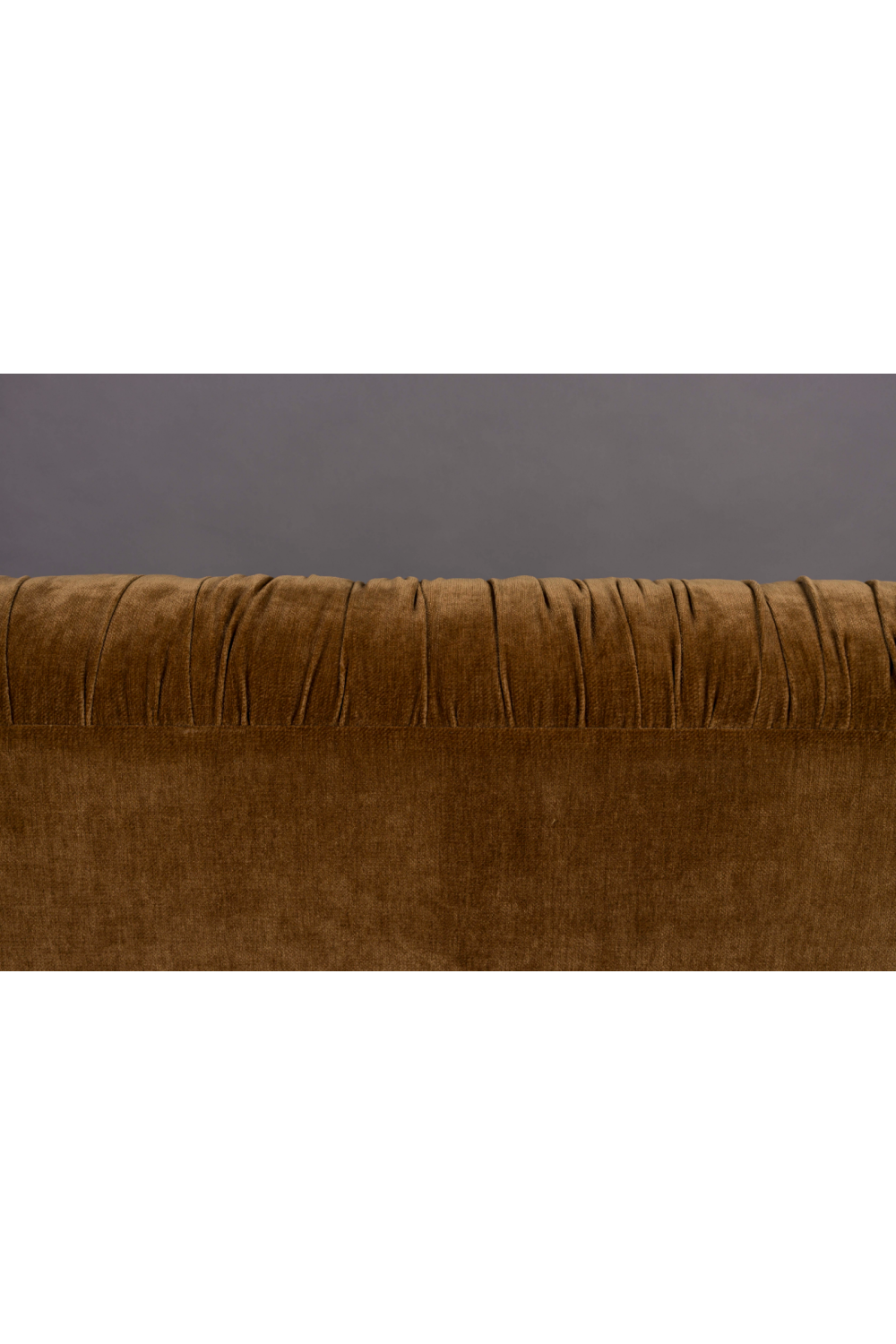 Velvet Pleated Sofa | Dutchbone Douglas | OROA.com