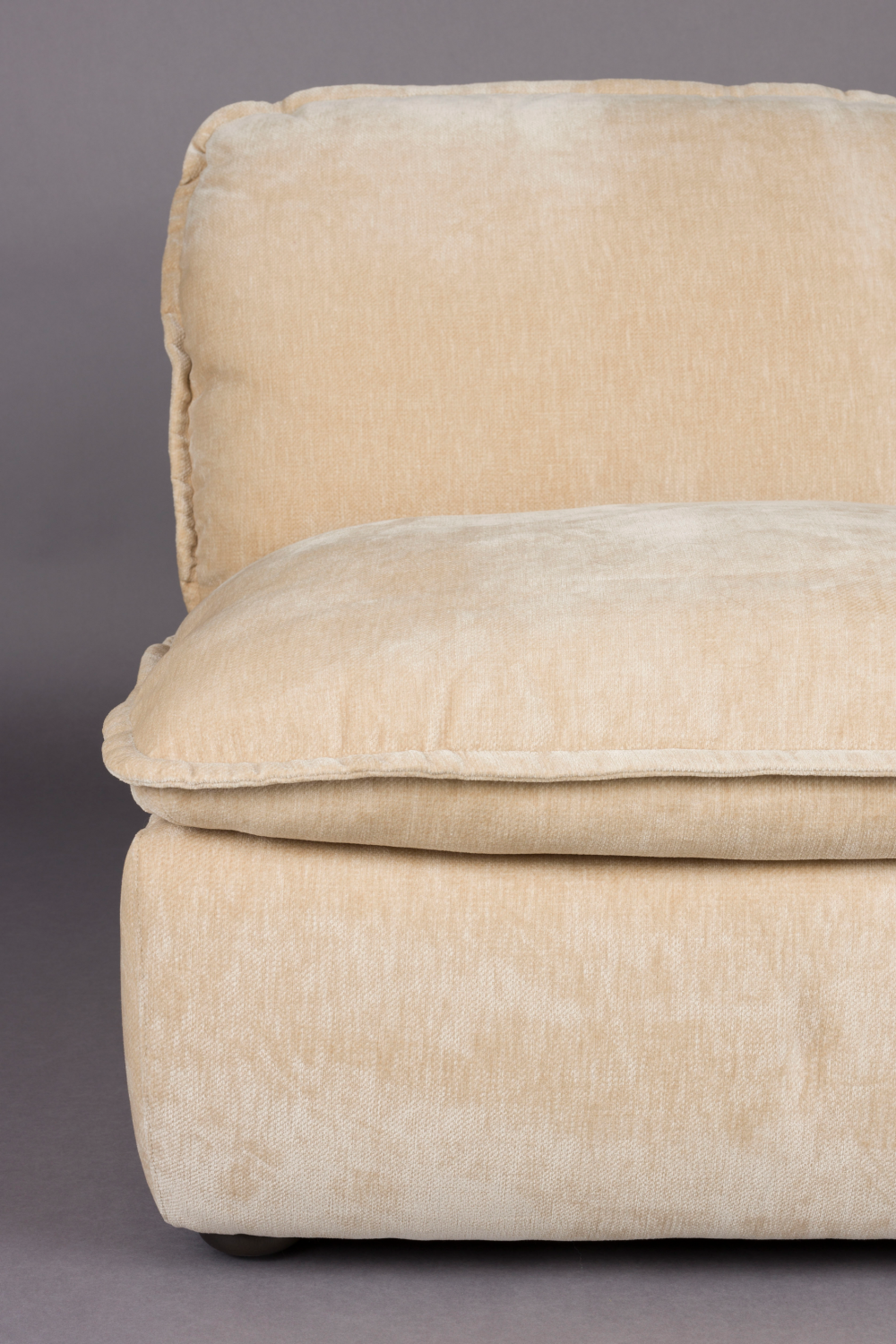 Velvet Upholstered Lounge Chair | Dutchbone Radley | OROA.com