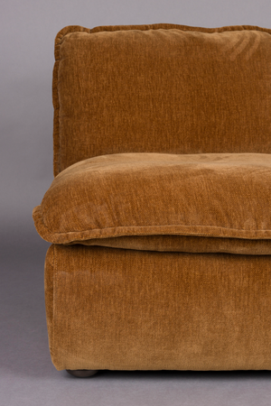 Velvet Upholstered Lounge Chair | Dutchbone Radley | OROA.com