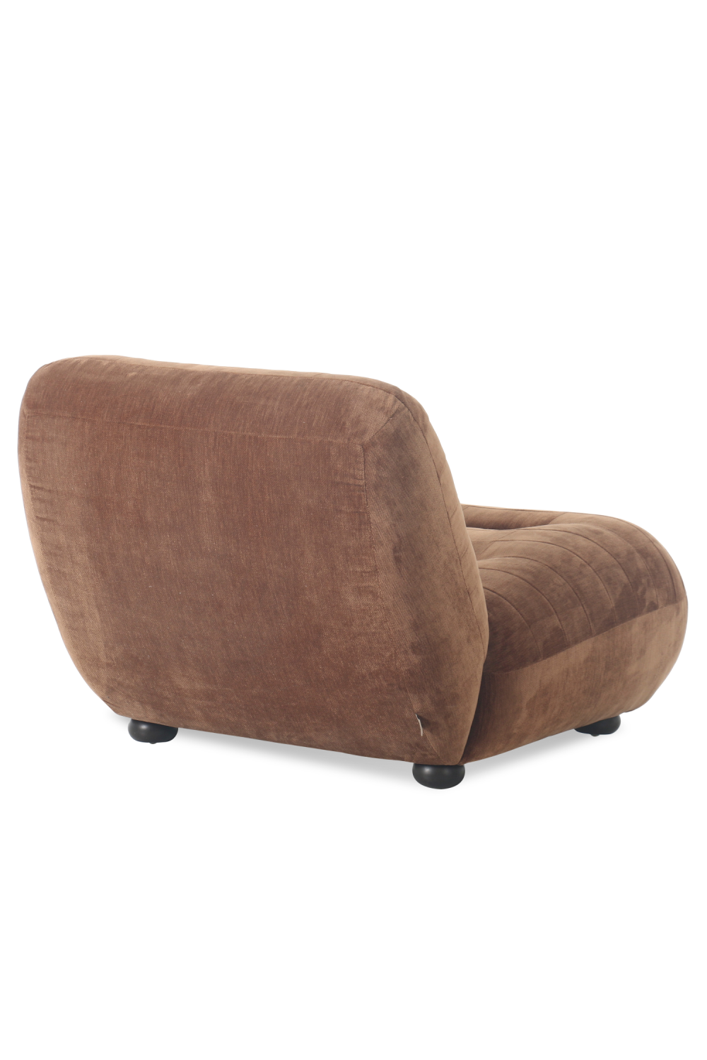 Deep Stitched Velvet Lounge Chair | Dutchbone Wyatt | OROA.com