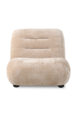 Deep Stitched Velvet Lounge Chair | Dutchbone Wyatt | OROA.com