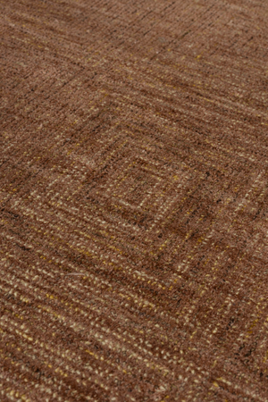 Square Block Patterned Carpet 5' x 7'5" | Dutchbone | Oroa.com