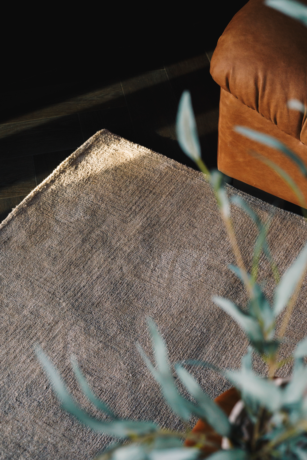 Square Block Patterned Carpet 5' x 7'5" | Dutchbone | Oroa.com