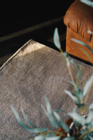 Square Block Patterned Carpet 5' x 7'5" | Dutchbone | Oroa.com