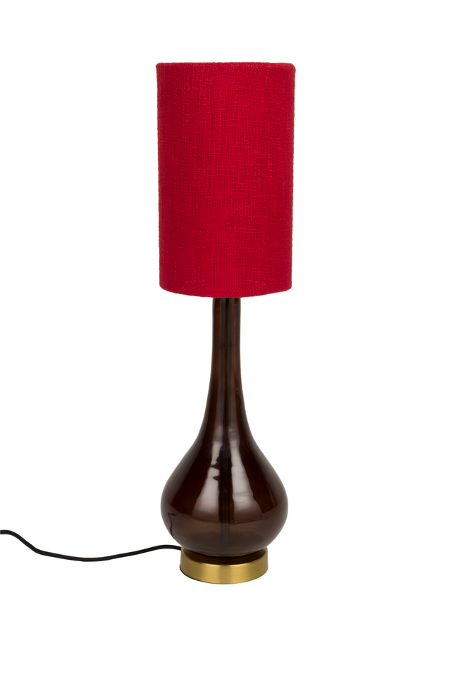 Red Fabric Table Lamp | Dutchbone Jules | Oroa.com