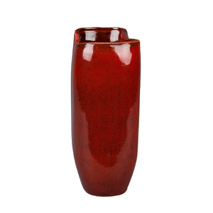   Modern European furniture - Red Ceramic Vase - www.oroa.com | Oroa.com