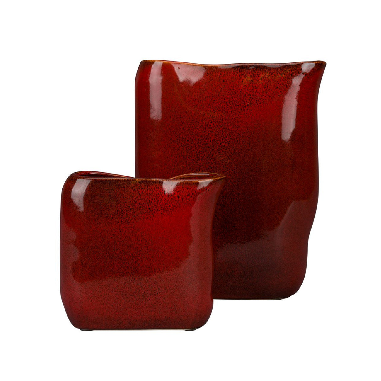   Modern European furniture - Red Ceramic Vase - www.oroa.com | Oroa.com
