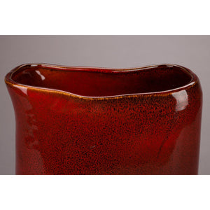   Modern European furniture - Red Ceramic Vase - www.oroa.com | Oroa.com