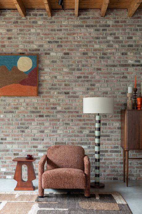   Melange Fabric Lounge Chair | Oroa.com