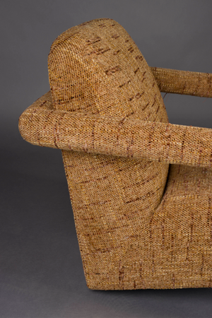 Melange Fabric Lounge Chair | Dutchbone Kent | Oroa.com