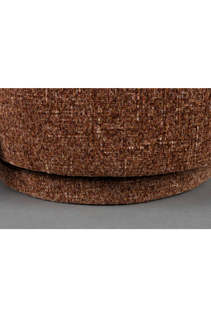 Melange Fabric Swivel Lounge Chair | Dutchone Rose | Oroa.com