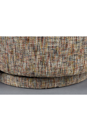 Melange Fabric Swivel Lounge Chair | Dutchone Rose | Oroa.com