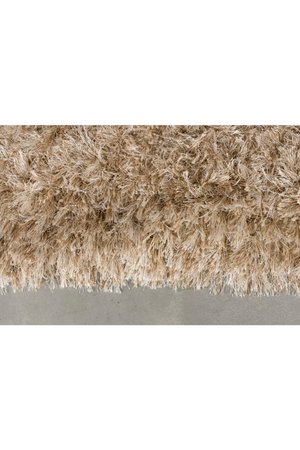 Beige Wool Carpet | Dutchbone Hairy | Oroa.com