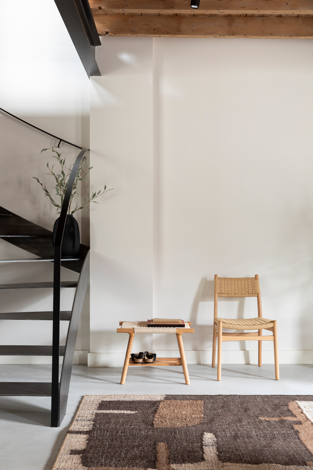 Woven Rope Stool | Dutchbone Kintaro | Oroa.com