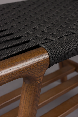 Woven Rope Stool | Dutchbone Kintaro | Oroa.com